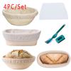 Various Shapes Fermentation Rattan Basket Country Bread Baguette Dough Baskets Baking Dough Basket Baking Storage Basket