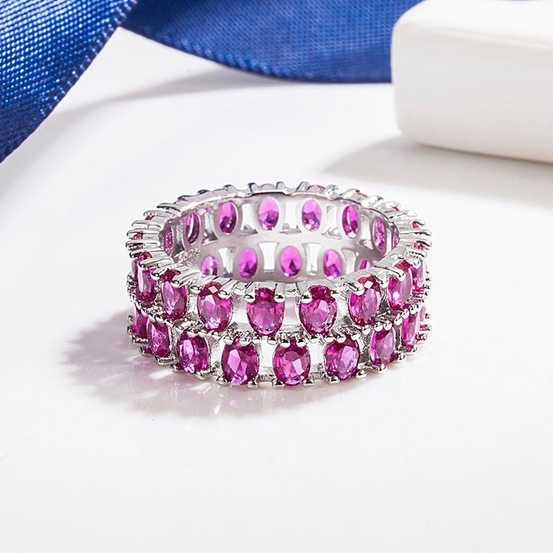 Sace Gems Классическое кольцо из медного сплава с цирконом, женские ювелирные изделия, свадебный подарок для вечеринки