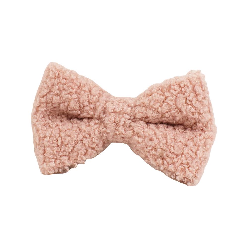 Розовый плюшевый мишка ошейник и поводок набор