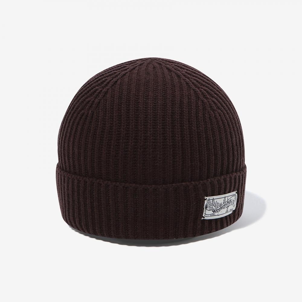 KS Label Point Beanie Kd3Knf6101f Brn