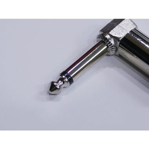 Mono Phone Plug, Switchcraft #226 Type, Angled, L-Shaped, for DIY Shielded Cables, Patch Cables, and More (Sold Individually, Standard Item)