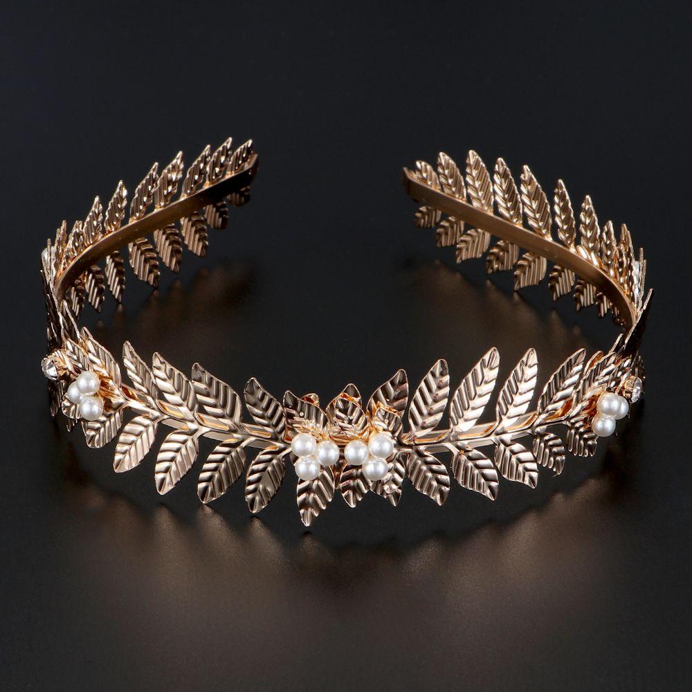 Girl Headpiece  Crowns Tiara Leaves Hair Bands Wedding Hair Accessories Hair Hoop Bride Headbands