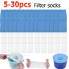 5-30 шт. Носки для скиммера бассейна Фильтр-хранилище Нейлоновая сетка Эластичные носки-фильтры для бассейна для очистки от мусора и листьев Фильтры