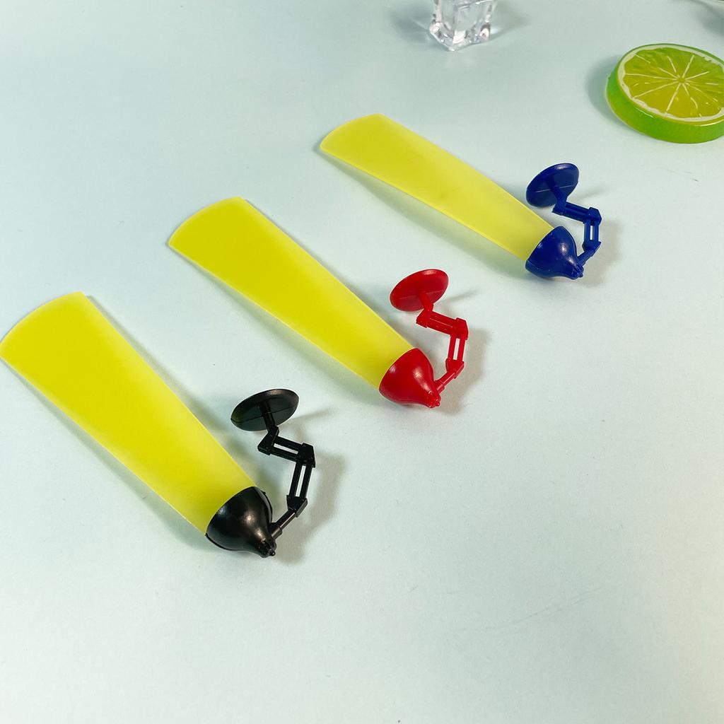 1Pc Creative Desk Lamp Shaped 3D Plastic Bookmarks Simulation Light Highlight Transparent Reading Board Student Teacher Gifts