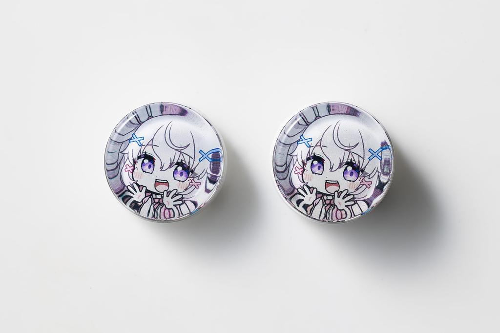 Wizard Room Colorful Freak Amaka Roronu Collaboration Compatible with PS4 PS5 Switch Pro Design (Concave, A)