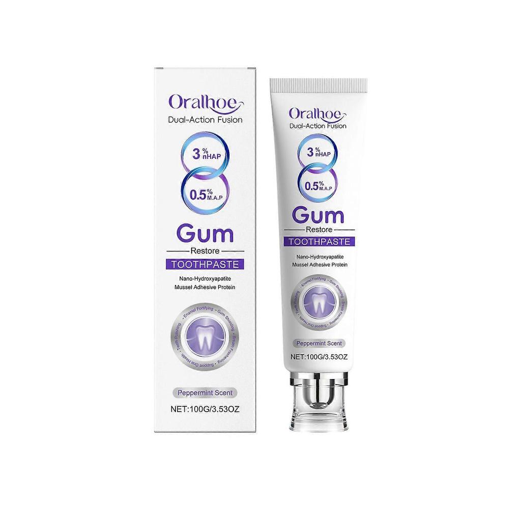 Toothpaste with mild ingredients to clean teeth, remove tartar and yellow teeth