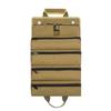 Canvas thickened electrician bag, durable, woodworking electrician maintenance, storage bag, roll, car, hardware tool bag
