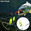 Anti Bottom Double Hook Fishing Rig Auto Reverse Design High Catch Rate Cost Effective for Bulk Fishing Gear Purchasers