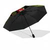 Ronaldo's Solitude Pitch Compact Travel Automatic Umbrella Compact & Durable 8-Rib Design Compact Design Durable Everyday Carry Umbrella