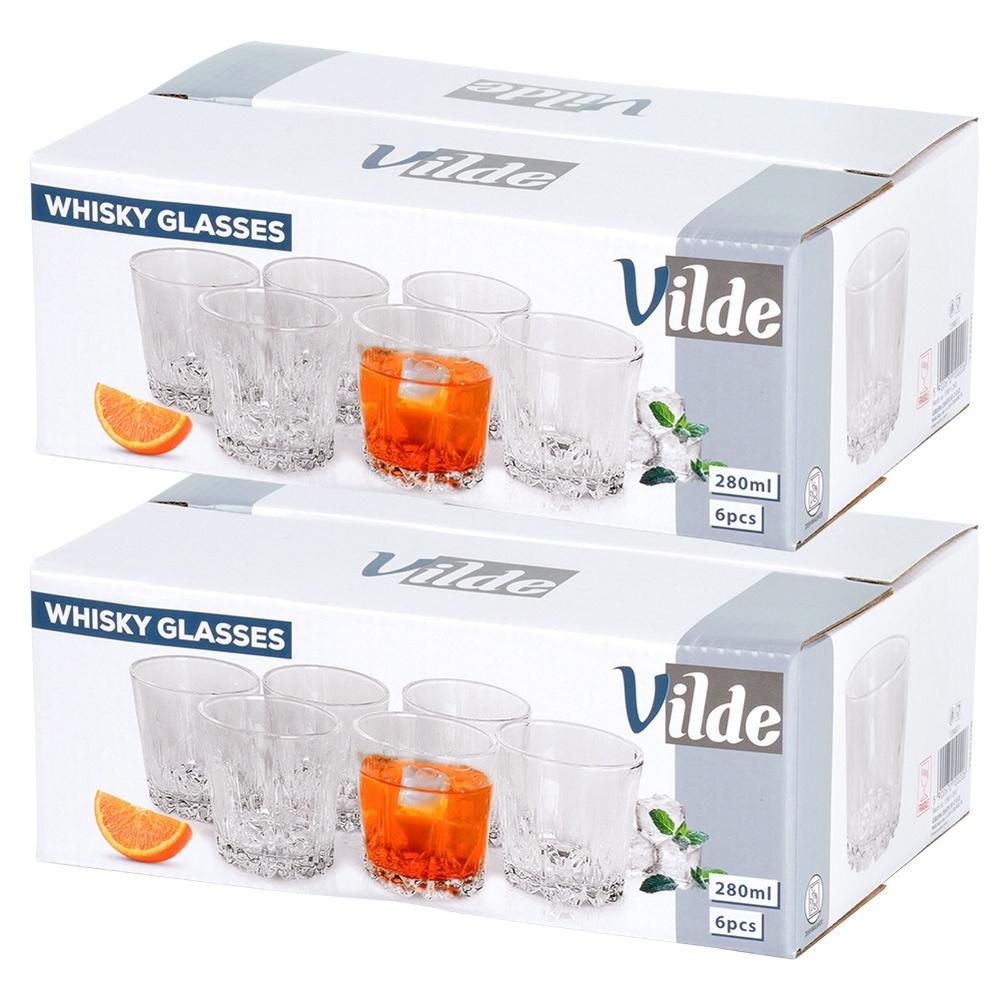Whiskey Glasses 280 Ml 12 Pcs.