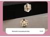 New High-End Jewelry Box with Buckle: Large Capacity Drawer for Necklace & Earrings