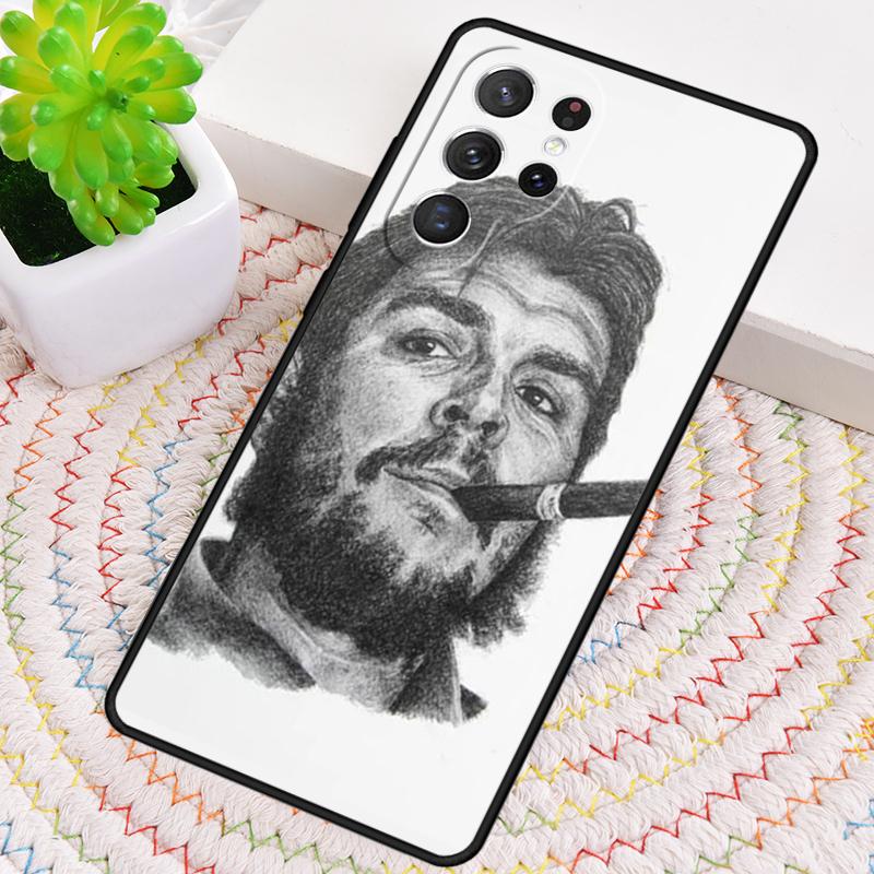 Че Гевара Курит Сигару Чехол для Телефона для Samsung Galaxy note 10 pro S26 Ultra S23 S24 FE S25 S21 S22 PLUS ударопрочный Чехол
