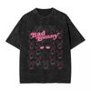 Dtmf Bad Bunny Tshirt Summer Y2k Fun T Shirts 2024 Cotton Hippie Tshirt For Mens Shortsleeve Custom Diy Tees