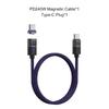 240 В Магнитный кабель для зарядки PD3.1 5A Быстрая зарядка USB C Кабель Магнитный шнур для зарядки телефона для 17 Pro Max Samsung