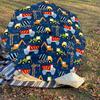 1PC Construction vehicles Umbrella-8-Rib Reinforced, Automatic Open, Lightweight & Durable, Cute Fashion Accessory for Outdoor-T397