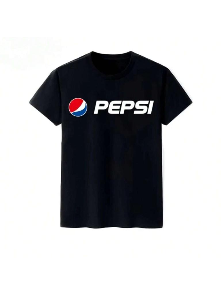 2025 Летняя Памятная Футболка Pepsiss с Совместным Дизайном, с Коротким Рукавом, Pepsis Ss, Мужская и Женская, Парная, Свободная, Студенческая, Уличная Мода