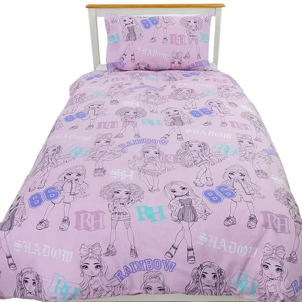 Rainbow High Shadow High Dolls Reversible Duvet Set
