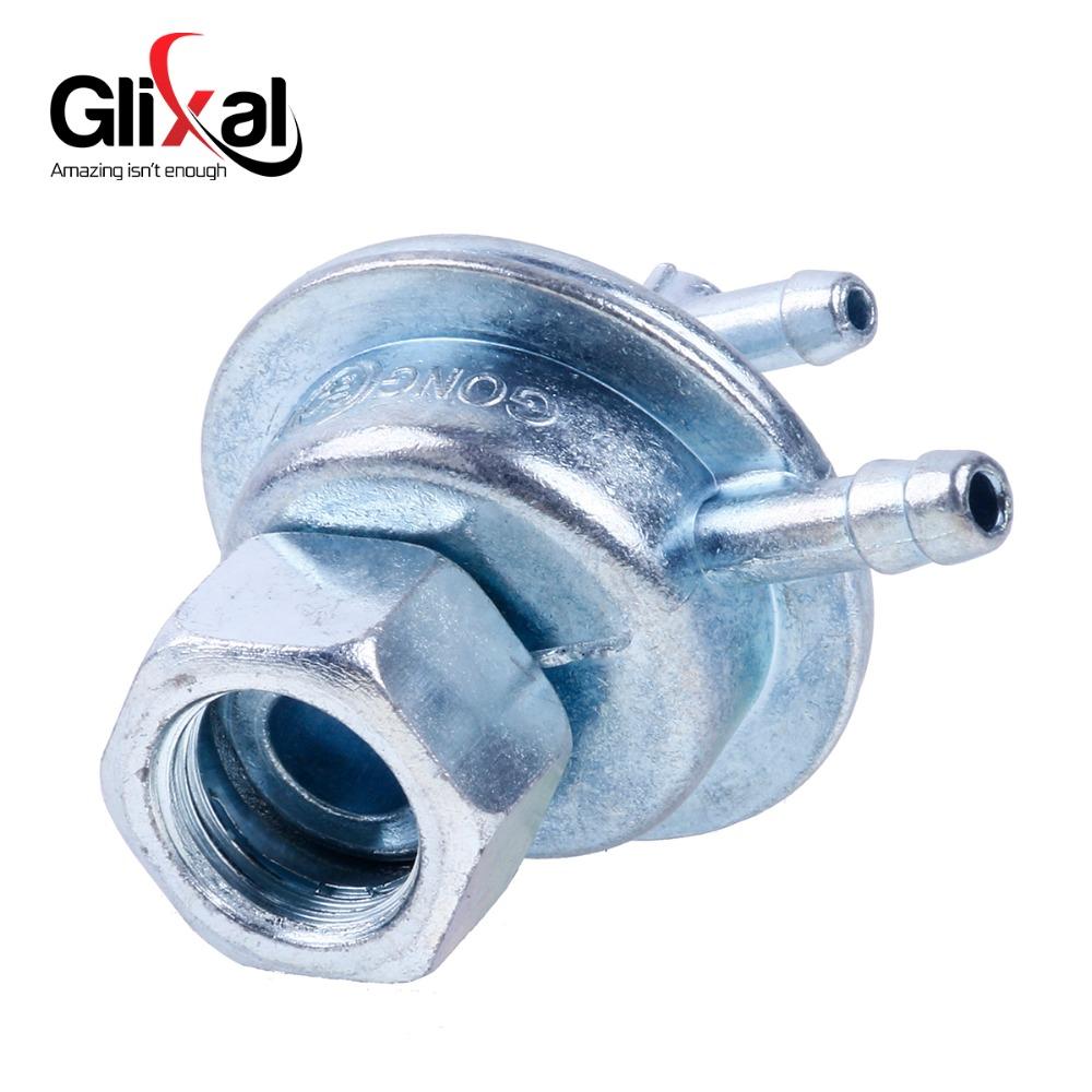 Glixal GY6 50cc 125cc 150cc Fuel Valve Switch Petcock for 139QMB 152QMI 157QMJ Scooter Moped ATV Go-Kart Quad Engine Engine Valve Parts 7