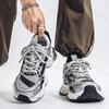 Мода 2025 Лето Новые Сетчатые Дышащие Повседневные Спортивные Кроссовки для Мужчин Удобные Повышающие Рост Модный Тренд На Шнуровке Массивные кроссовки