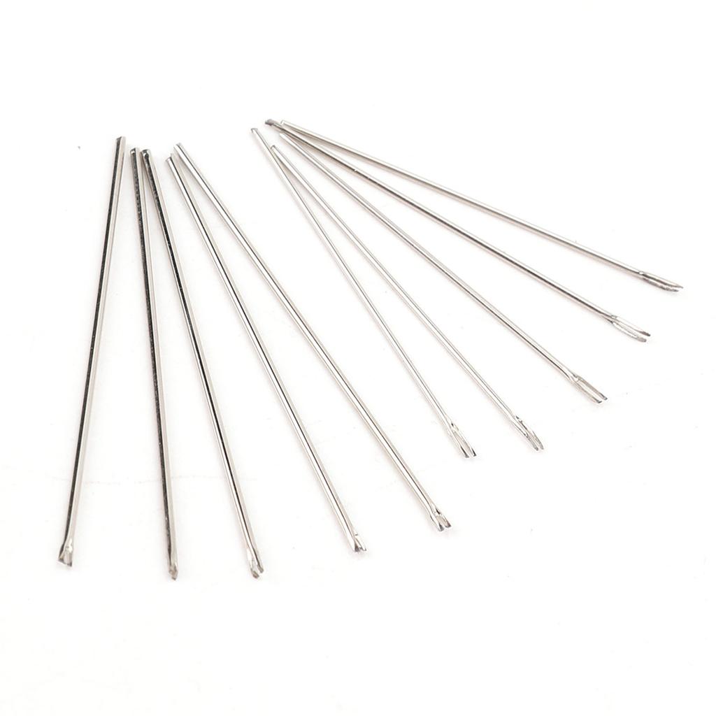 10 шт. Инструмент для перепрошивки волос куклы Нержавеющая сталь Принадлежности для парика Запасные аксессуары Перепрошивка волос куклы