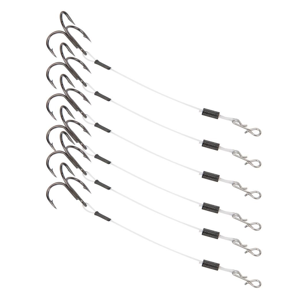 2 шт. SGWLPK110 10 см Рыболовный поводок Тройной крючок Жало Мягкая приманка для ловли на приманку