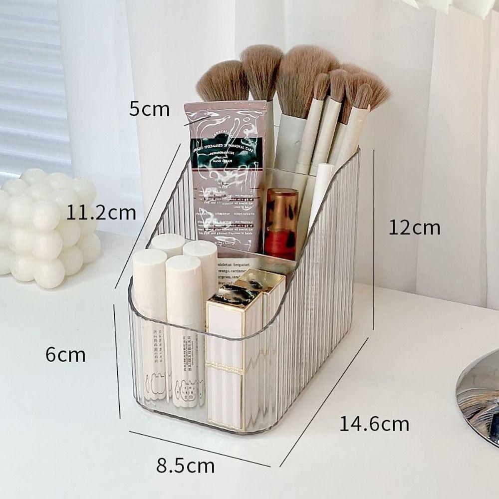Lightweight Makeup Organizer Plastic Cosmetics Storage Rack New Versatile Storage Box