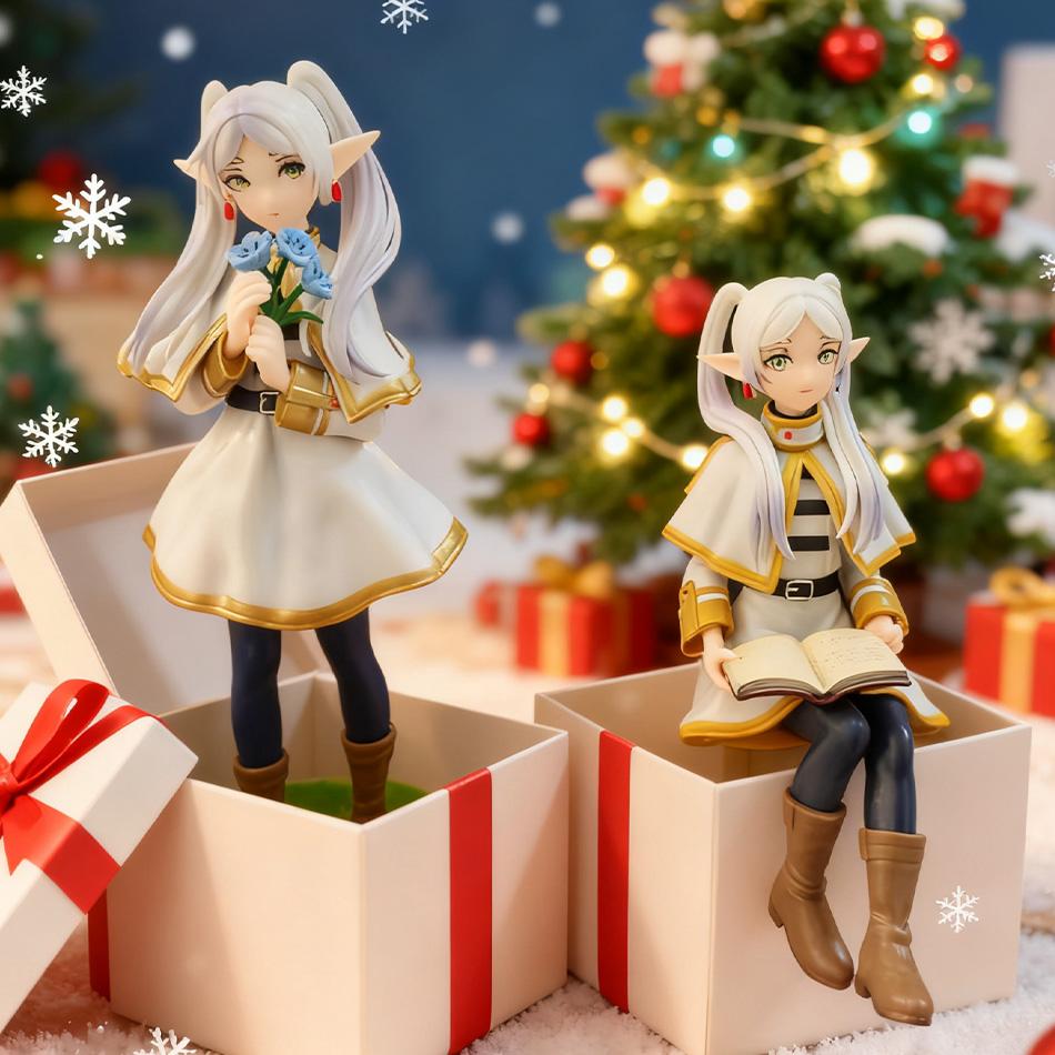 Hot 14-18cm Sousou no Frieren Anime Girl Figure Frieren Beyond Journey's End Action Figure Collectible Model Toys Christmas gift