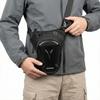 Reflective Motorcycle Leg Bag Hard Shell Cycling Rider Bag Cycling Waist Pack  Motorcycle Equipment
