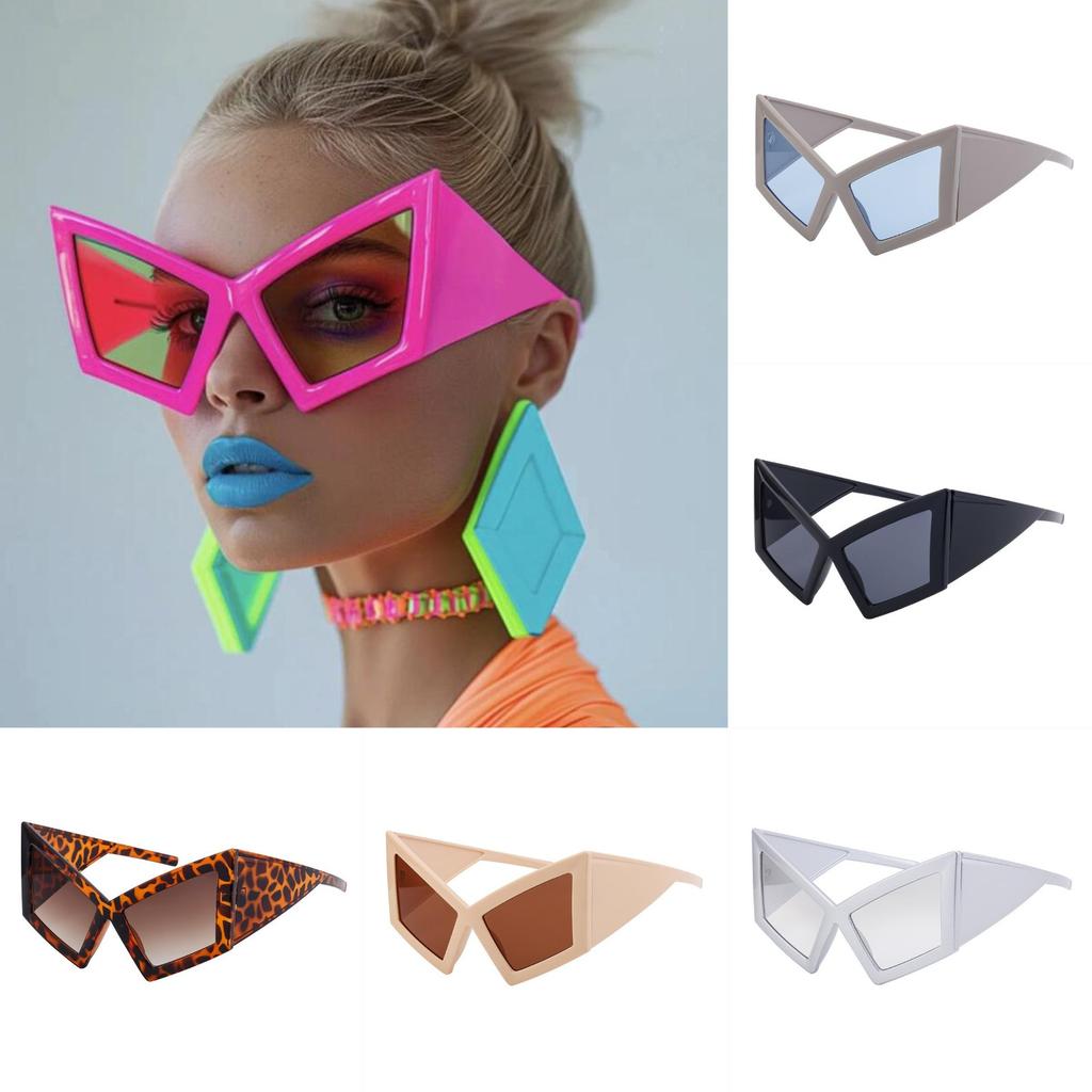 Крутые солнцезащитные очки, очки с футуристическими технологиями, преувеличенные современные солнцезащитные очки