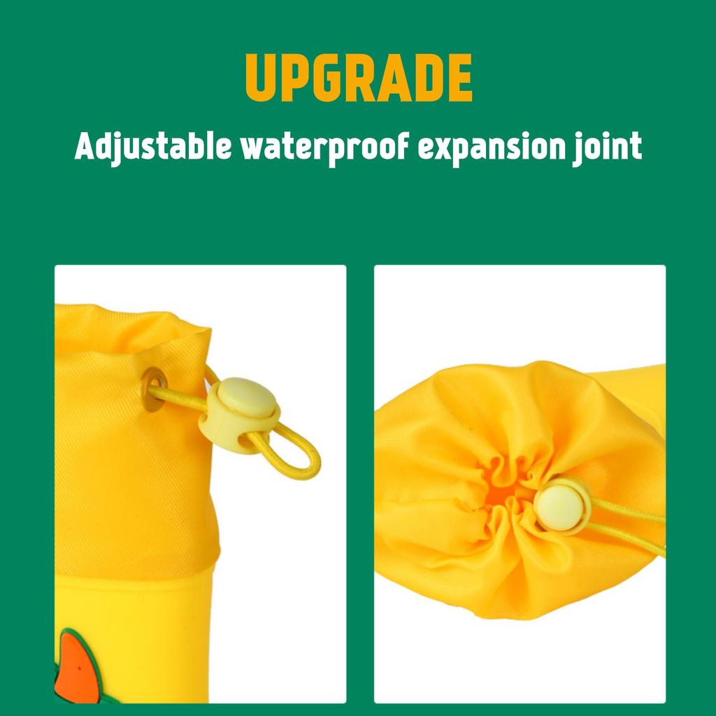 Сапоги, детские непромокаемые резиновые сапоги половинной высоты на подкладке, дождевые ботинки с завязками, нескользящие дождевые сапоги с героями мультфильмов, легкие уличные сапоги