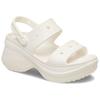 Crocs Comfortable Simple Whale Beach Sandals Women Sandals White 206749-100