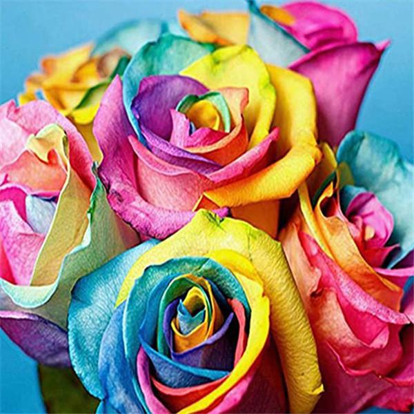 Painting New 5d Diamond Flower Arrivals Embroidery Rose Sale Rhinestones Mosaic Cross Stitch Wall Decor