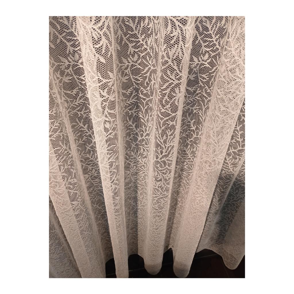 Современная тюлевая занавеска с узором ветки дерева 1/2 плиссе