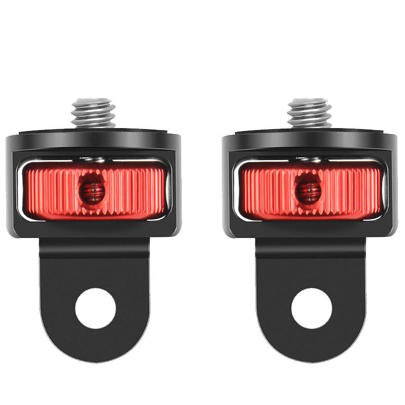 Переходник с винтом 1/4" Адаптер для штатива для Gopro 13 12 11 10 9 8 Insta360 X4 X3 DJI Action 4 5Pro Камера Монопод Крепление Аксессуары