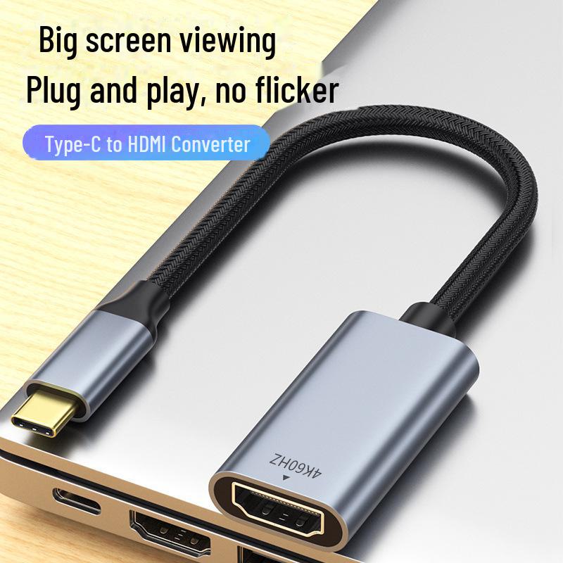 Кабель-адаптер 4K Type-C - HDMI для телефонов и мониторов