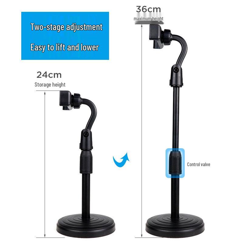 Adjustable Telescopic Phone Holder for Streaming and Bedside Use