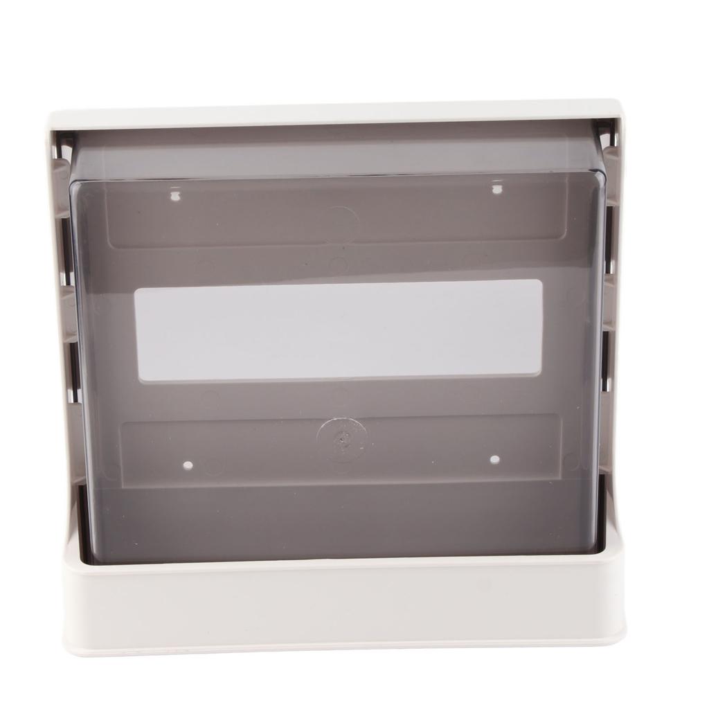 Under Desk Storage Box Large Capacity Plastic Adhesive Concealed Shelf Drawer Organizer for Phones