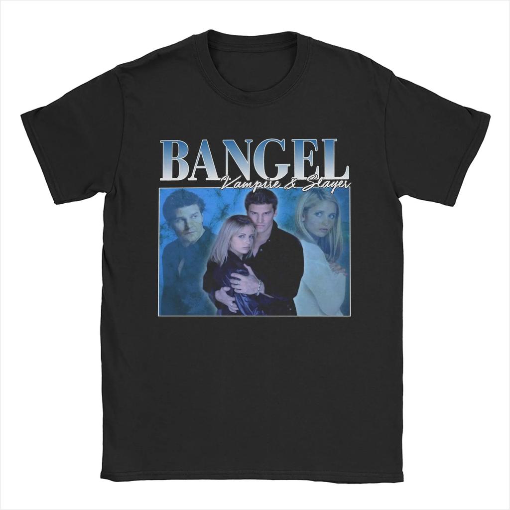 Buffys The Vampires Slayers Spike T Shirts For Women Novelty T-Shirt Round Collar Tees Short Sleeve Tops Graphic