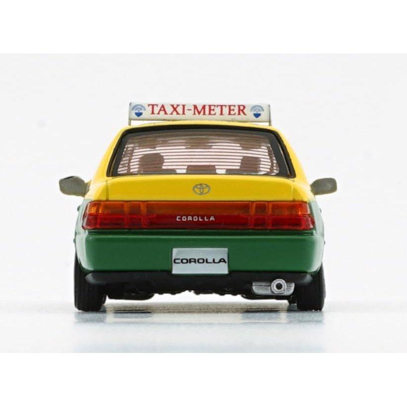 BM Creations 1/64 Toyota Corolla 1996 AE100 Тайландское Такси RHD Металлическая Модель Автомобиля