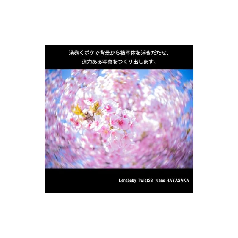 []Объектив Lensbaby Twist 28 с фиксированным фокусным расстоянием 28 мм F3.5 для беззеркальных камер Sony E-mount, с салфеткой для чистки