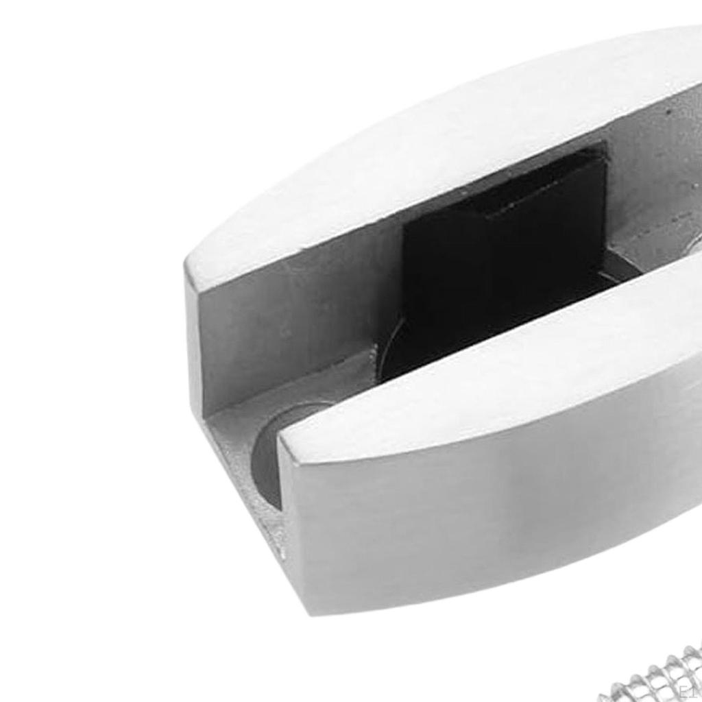 Напольный направляющий из нержавеющей стали, нижняя замена, тихий компактный направляющий для амбарной двери для раздвижного стекла