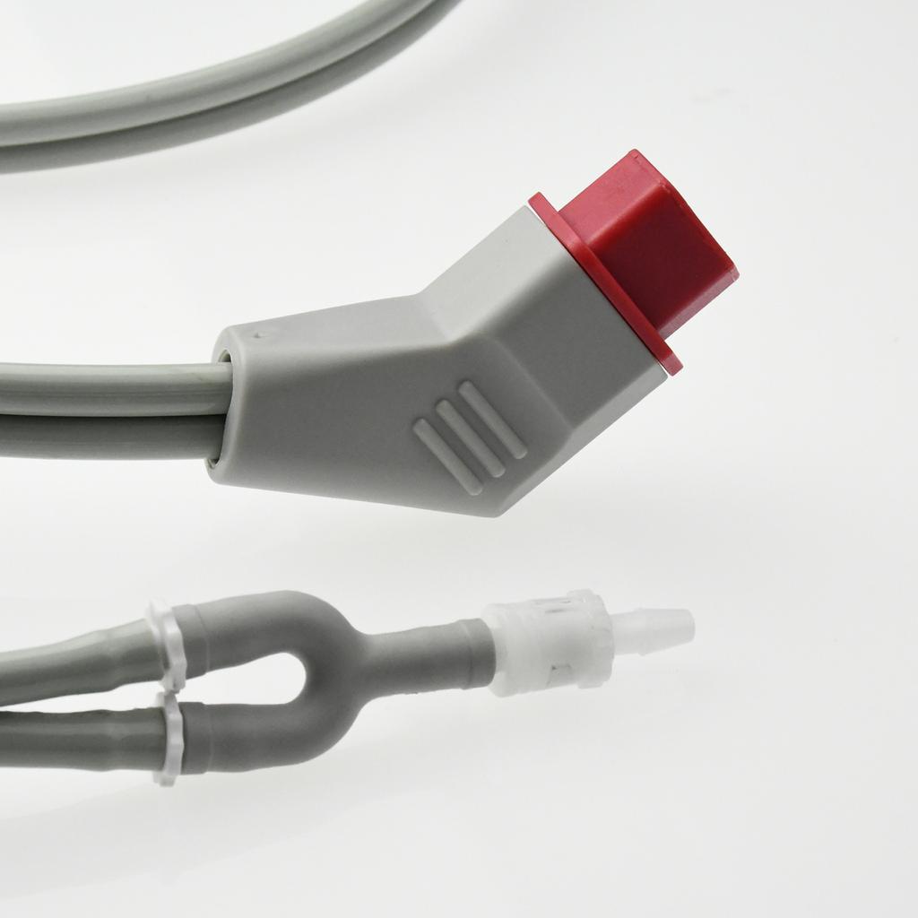 Compatible Nihon Kohden, Etc Measuring Machine, NIBP Cuff Extension Hose with Connector, Double Tube Adapter, Measurement Blood Pressure Accessories