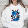 Disney Parent-child Clothing Multi-color Optional Men's and Women's Hooded Sweater Mickey Halloween Couple Clothing Holiday Gift