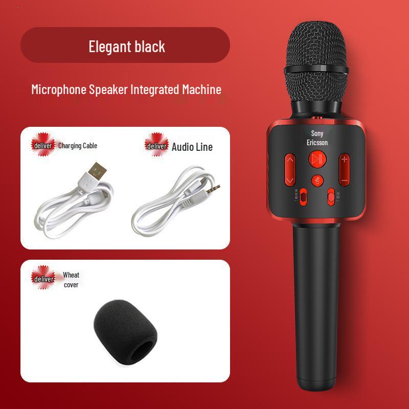 Беспроводной Bluetooth-микрофон и динамик для мобильного телефона - Пойте K-песни дома для детей и взрослых