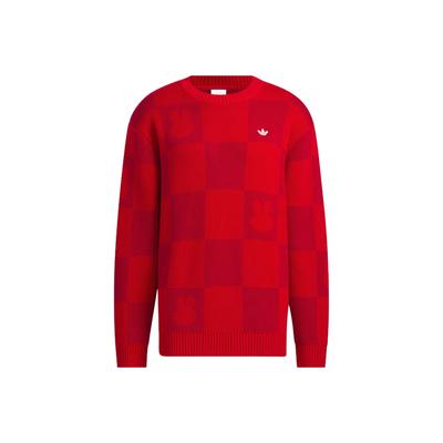 adidas Свитшот Originals FW22 с вышитым логотипом в клетку унисекс HY7273