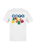 Officially Licensed Dots Colorful Retro Candy Design Men's T-shirt
