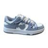 Мода 2024 года Новые летние кроссовки Girly Heart Fashion Blue Casual Sneakers New Couple Trend Шнуровка Белые туфли Кроссовки Женская обувь