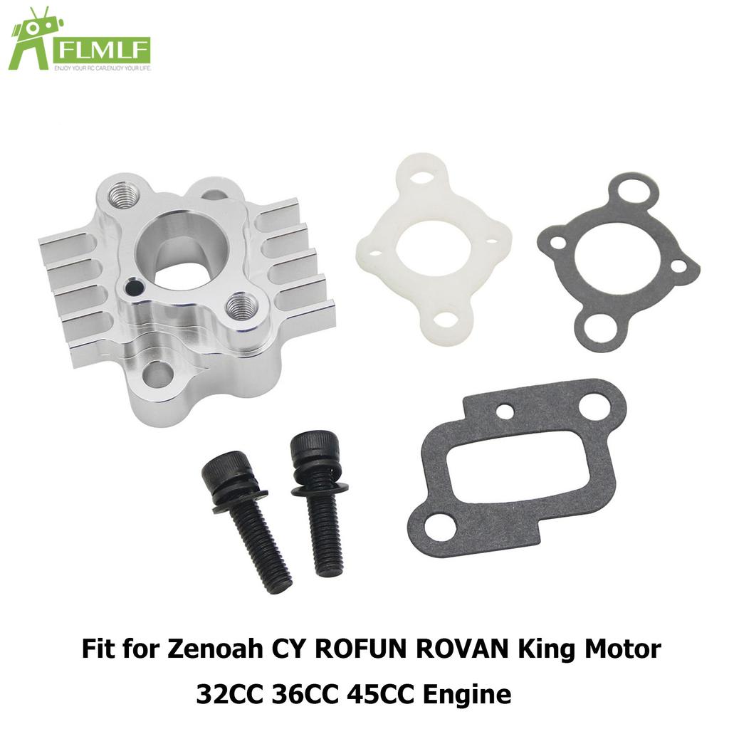 23CC ~ 71CC Engine Intake Manifold Kit Fit for 1/5 HPI ROFUN BAHA ROVAN KM BAJA Losi 5ive T FG GoPed RedCat Rc Car Toys Parts