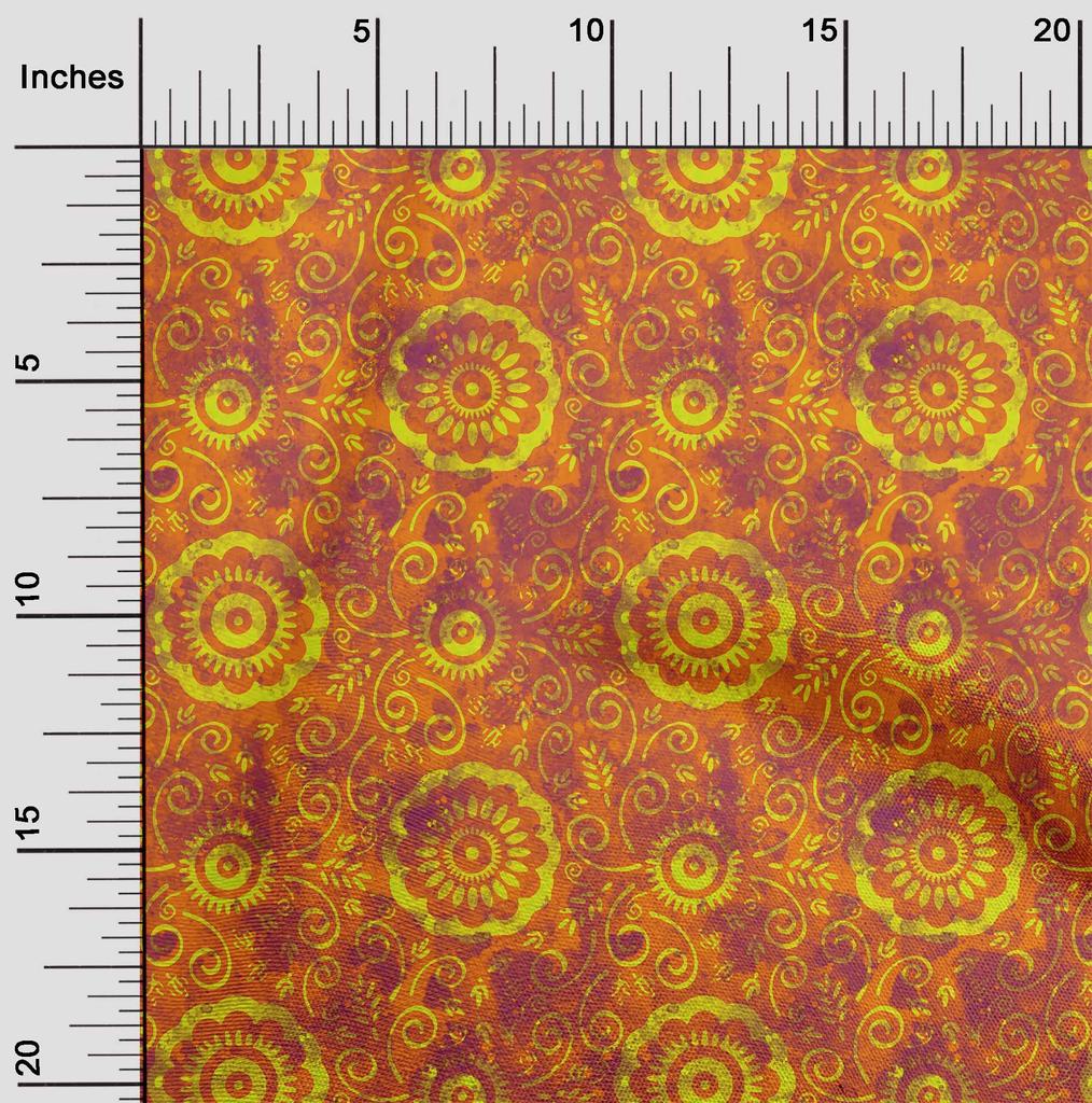 oneOone Хлопковая гибкая зеленая ткань батик одежда своими руками стеганая ткань принт ткань по ярдам 40 дюймов