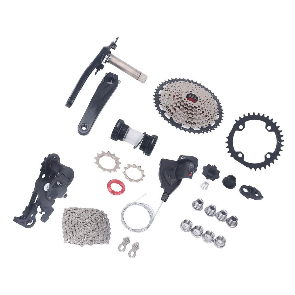 Велосипедный 9-скоростной групсет 50T маховик велосипедный комплект переключения переключатель шатуны набор аксессуаров для модификации 36T звезда